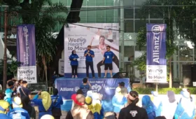 Festival Senam Massal Meriahkan CFD Surabaya