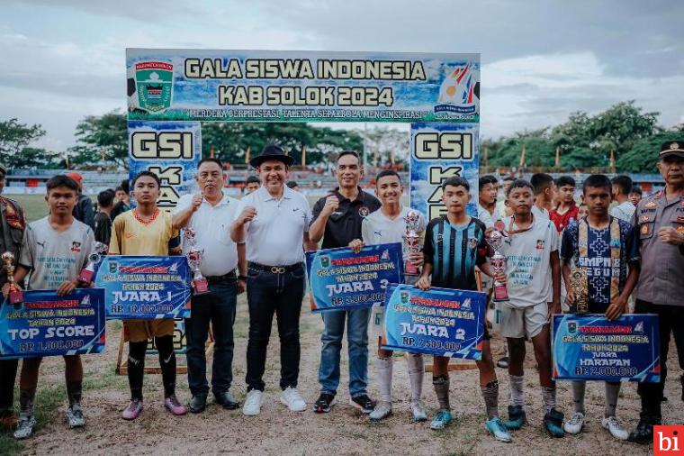 Gala Sepak Bola Anak Ditutup di Lapangan Merdeka
