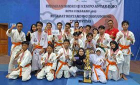 Kejuaraan Karate Antar Dojo Berlangsung di Semarang
