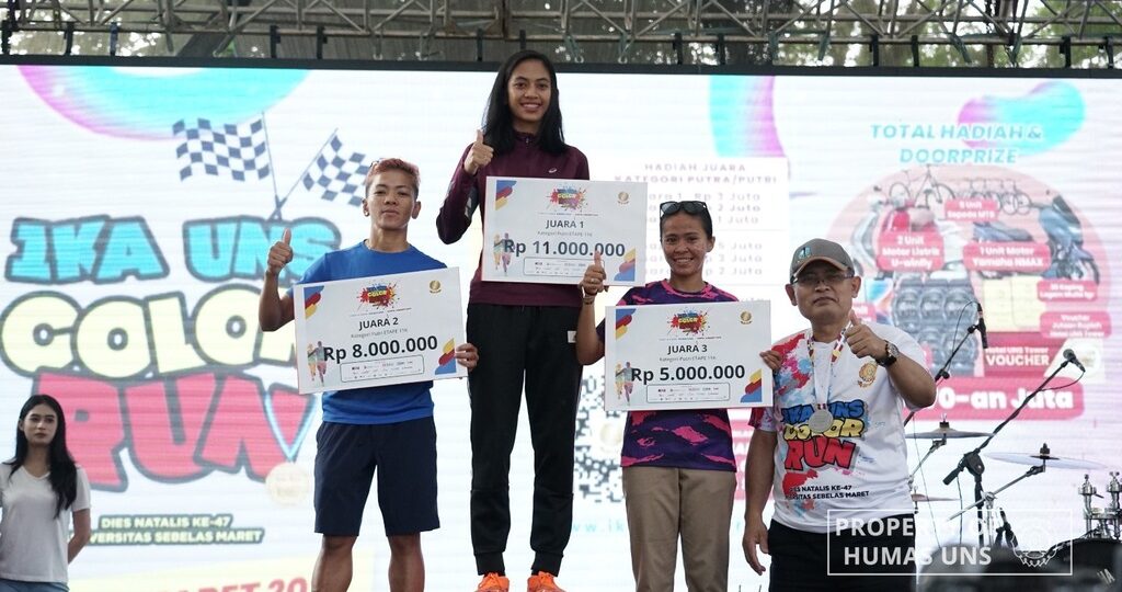 Pelari SMP Bandung Menang di Lomba 5K