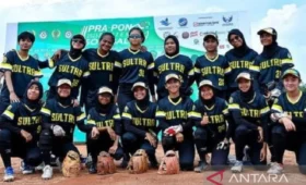 Tim Softball Putri Medan Unggul di Laga Akhir