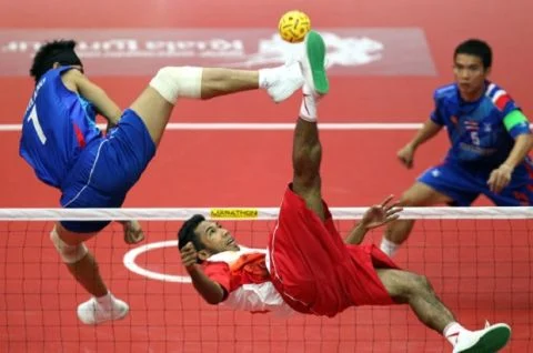 Turnamen Sepak Takraw Dibuka di Palembang